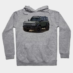 2021 Ford Bronco 4 Door Cactus Grey Hoodie